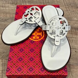Tory Burch BRAND NEW Spring Blue Miller Sandals